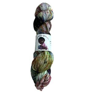 Lola Bean Yarn Superwash Merino Luxury Hand Dyed Yarn Everything But...Kitchen S